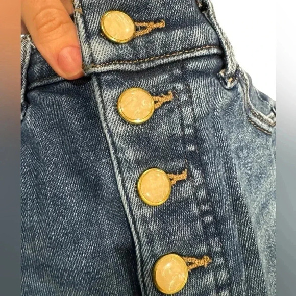 Express Super High Rise Buttonfly Jeans - Picture 4 of 4